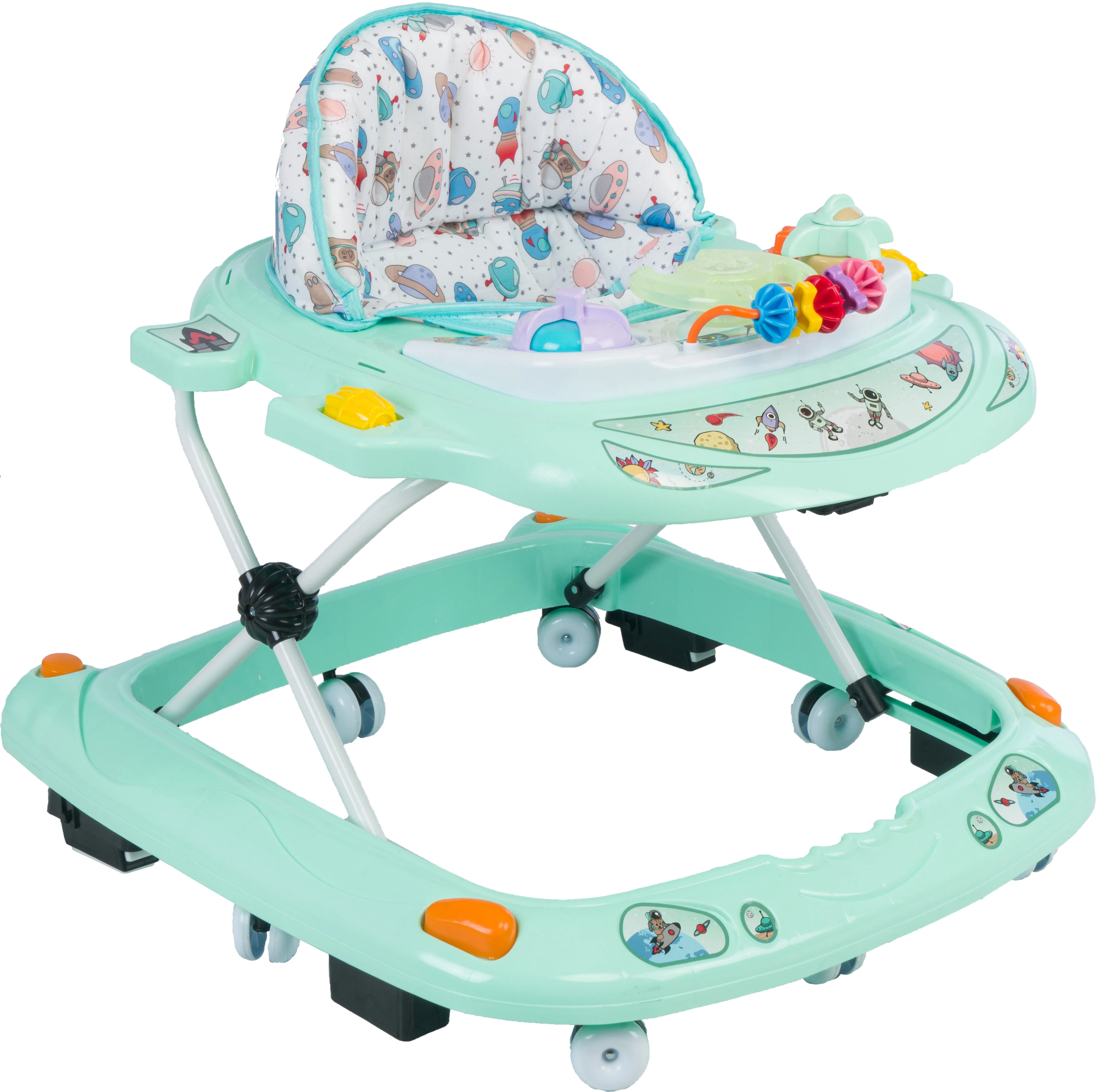 Baby Walker Trend Musical LED Light New Design Baby Carrier Toddler Walkers Cheap Price Activity Toys On Tray Wholesale Turkey