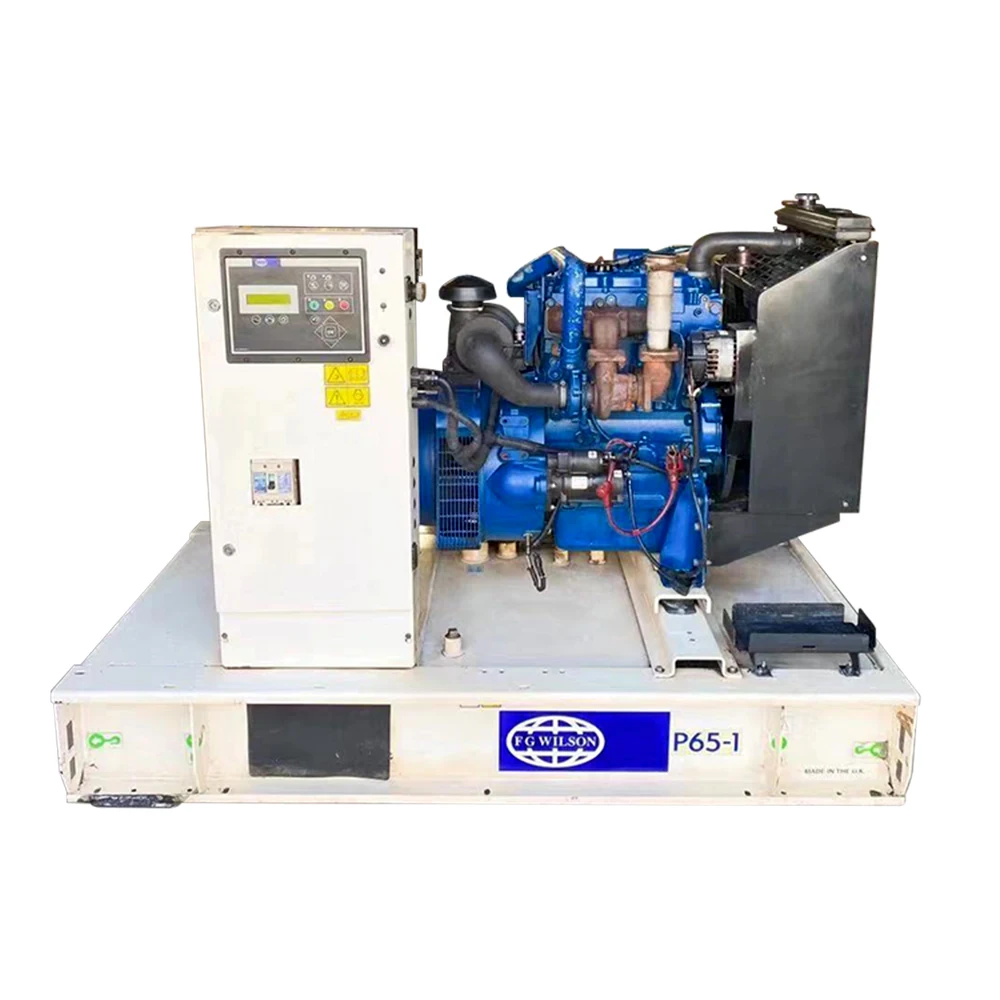 Надежное время использования 200 часов 65 кВА, б/у дизельный генератор от Perkins