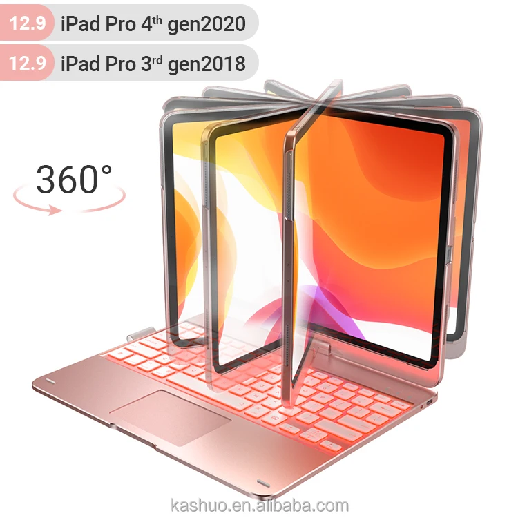 
US warehouse Keyboard Led Magic Case Tablet Keyboard for iPad Pro 129 
