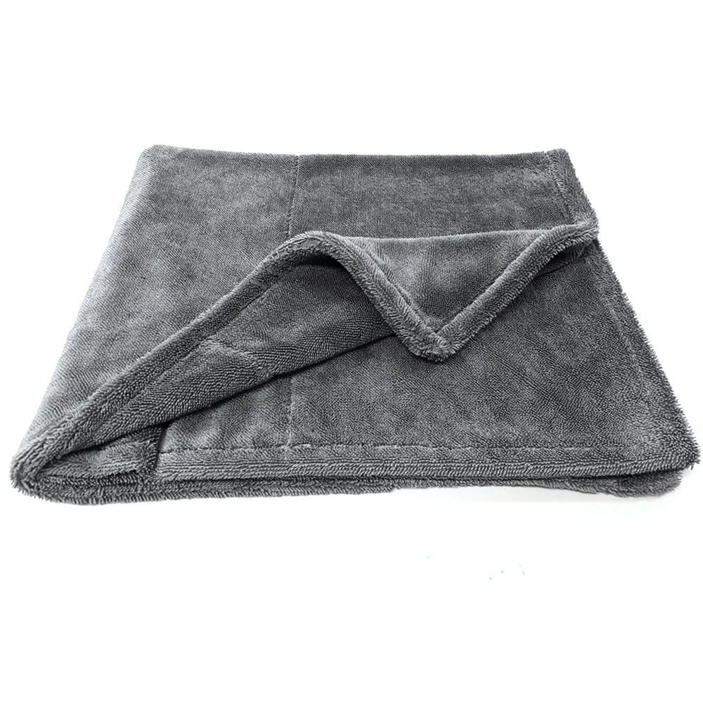 1100gsm KOREAN FINEST Dual Twist Microfiber Car Drying Towel - HIDDEN EDGE/Customized OEM Service/Car detailing
