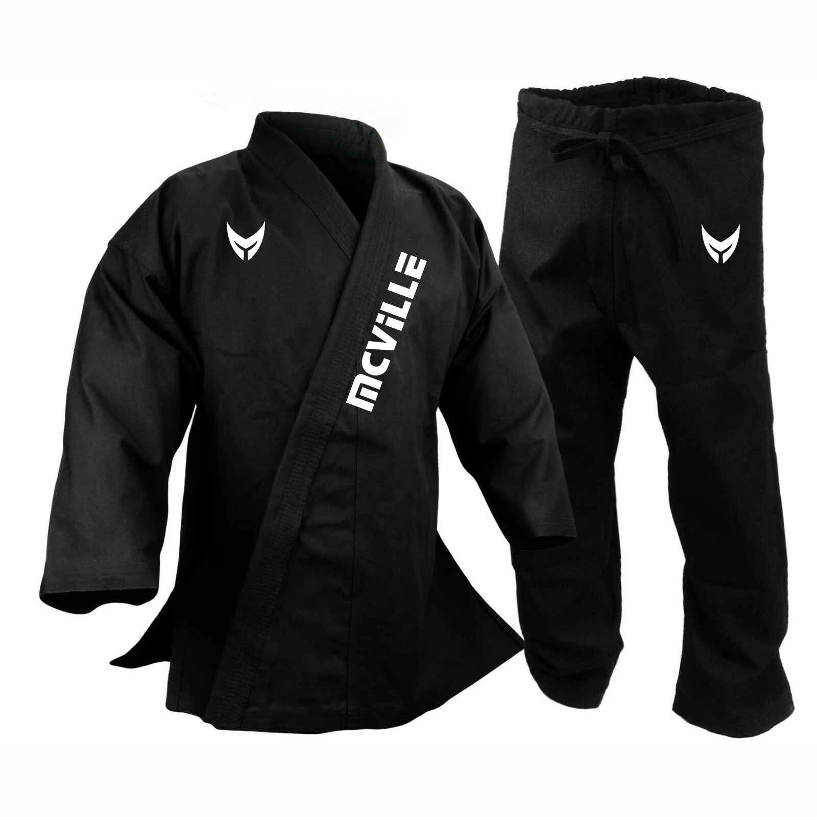 popular Karate Uniforms, Karate gi, 14 oz Ultra Heavyweight Cotton Karate Uniform Martial Arts Gi Black or White Kyokushin Karat