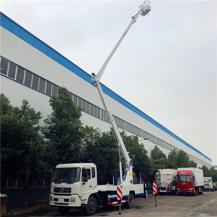 22M High Altitude Operation Trucks DONGFENG 4x2 Aerial Lifting Platform Truck for Sale