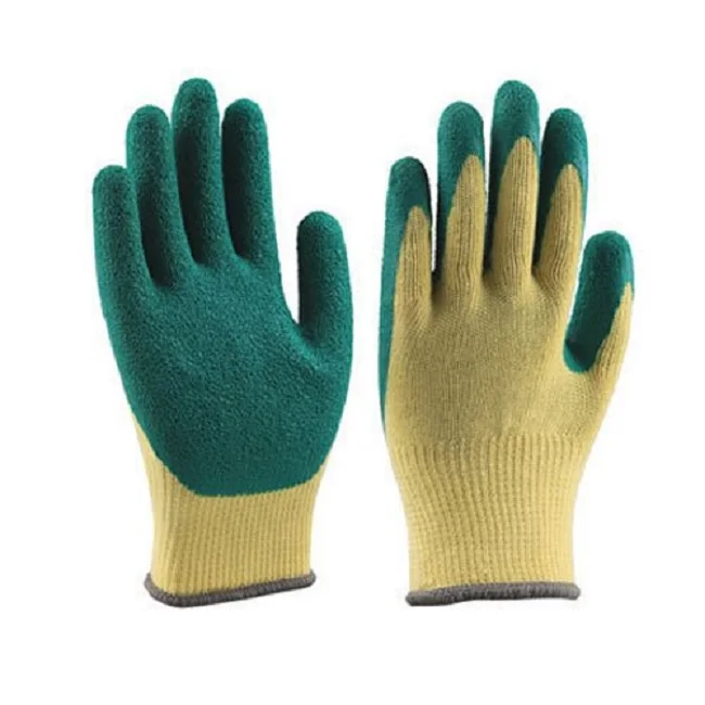 2022 latest wholesale design latex coated gloves customized color size style packing logo ODM