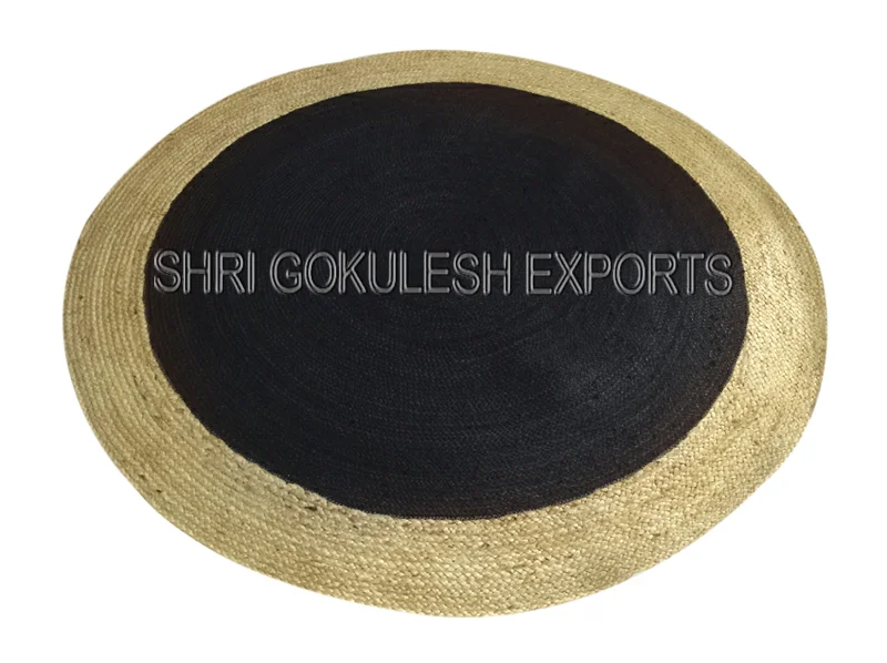 
Handmade Wholesale Unique Style 100% Natural Chindi Braided Jute Carpet 