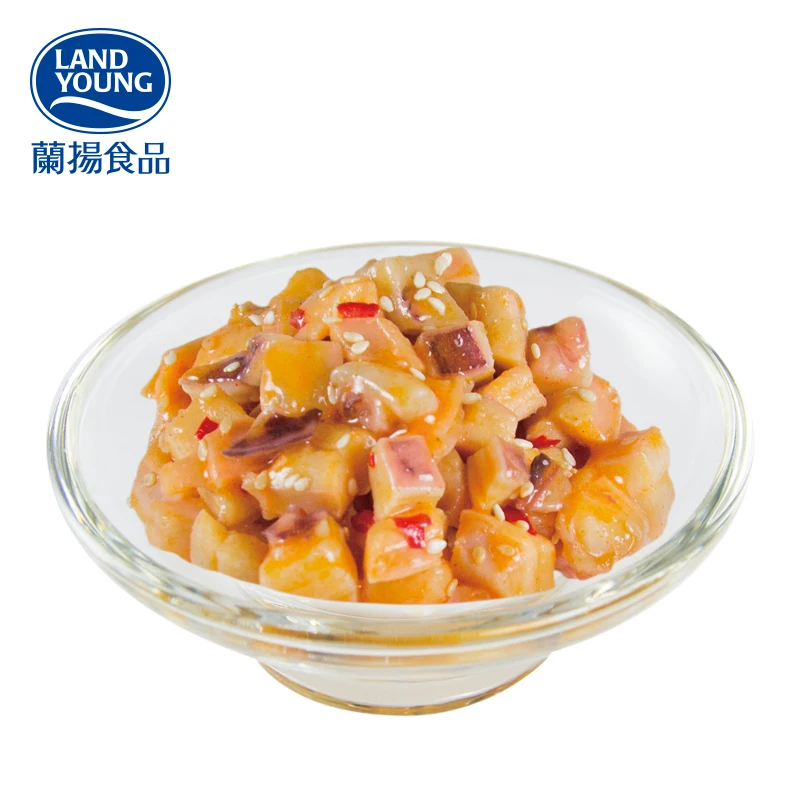 Frozen seafood seller frozen Seasoned Spicy Squid Salad