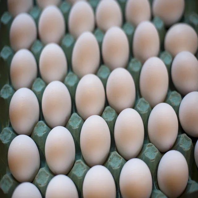 South African fresh farm white Chicken egg
