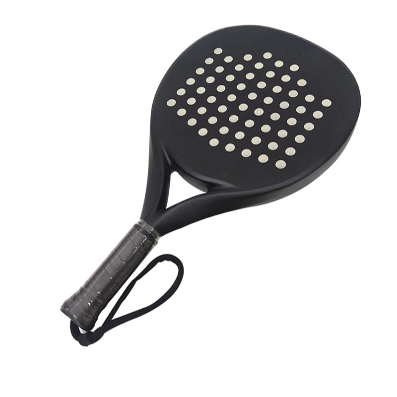 Spot Beach Tennis Racket Carbon Fiber EVA Foam Core Adult Professional Racquet Unisex Paddle Racket Graphite Carbon Paddlen