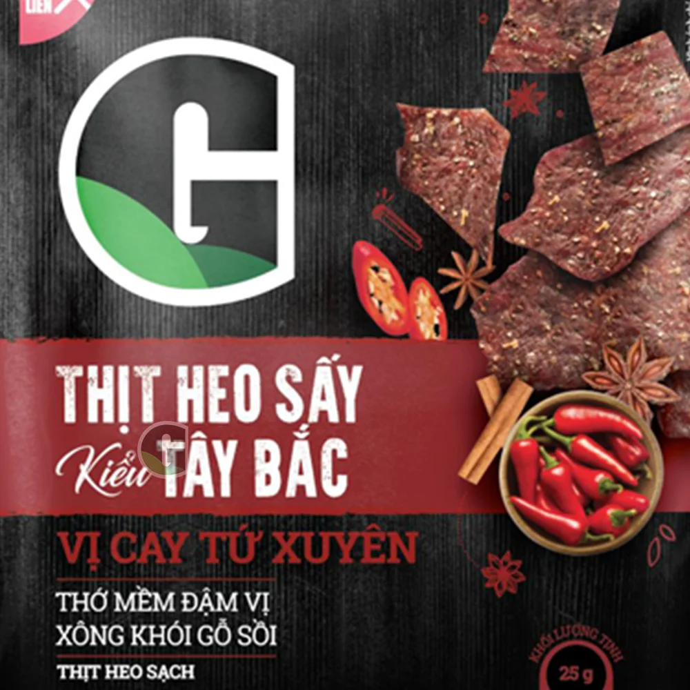 New Products High Quality Northwest Vietnamese-style Pork Jerky - Sichuan Flavor Special Pork snack Delicious Dried Pork
