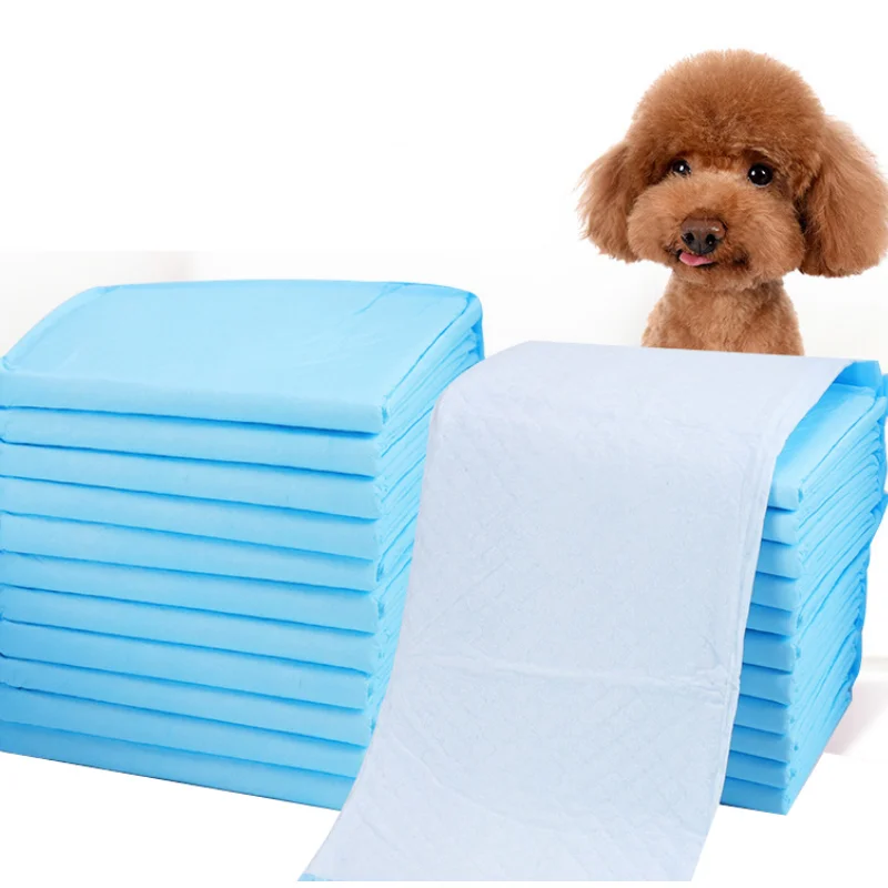 2021 Amazon Hot sale disposable pet puppy dog training pads dog pee pad  strong water absorption