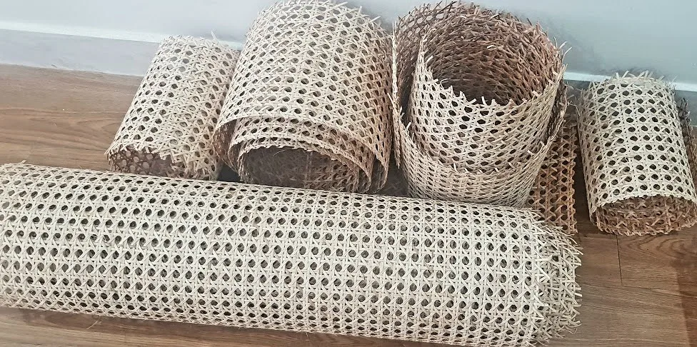 High Quality and Reasonable Price Rattan Cane Webbing for Furniture and Handicrafts /Weave Ratan Roll to Making outdoor Products