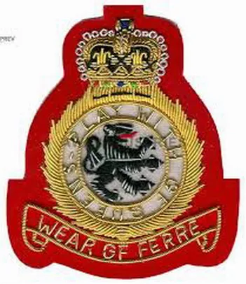 ROYAL HONG KONG POLICE Hand Embroidery Badge
