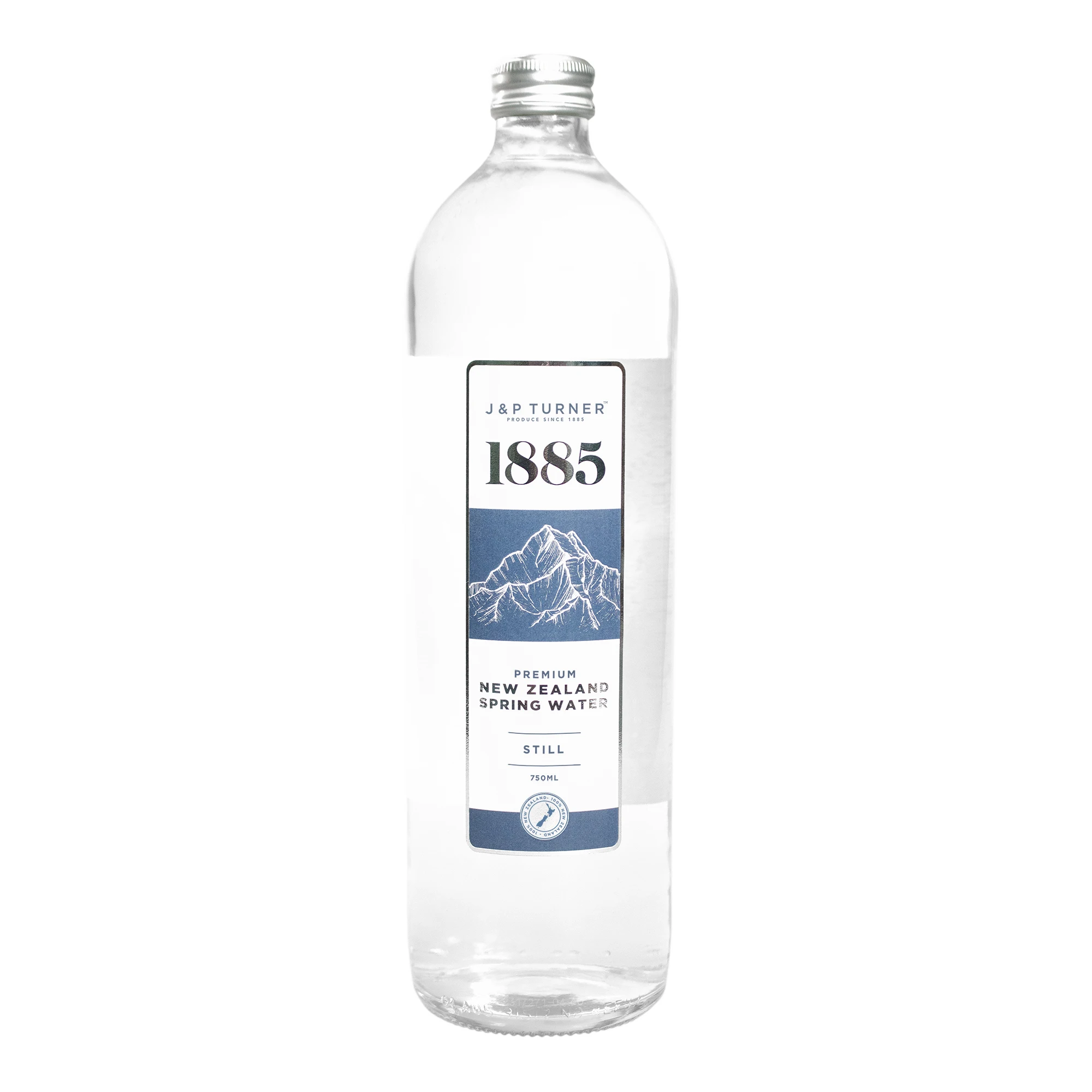 Бутилированная вода J & P 750 премиум класса из новозеландского стекла с пружинной водой 1885