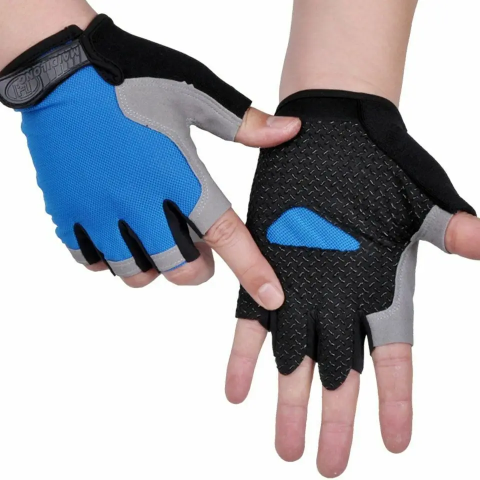 Cycling Gloves Half Finger Gloves MTB Bicycle Gel Padded Gloves