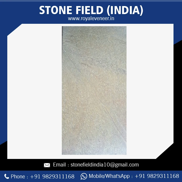 High Quality Natural Golden Slate Stone Veneer Sheet For Decorative Wall Buy From The Bulk Exporter