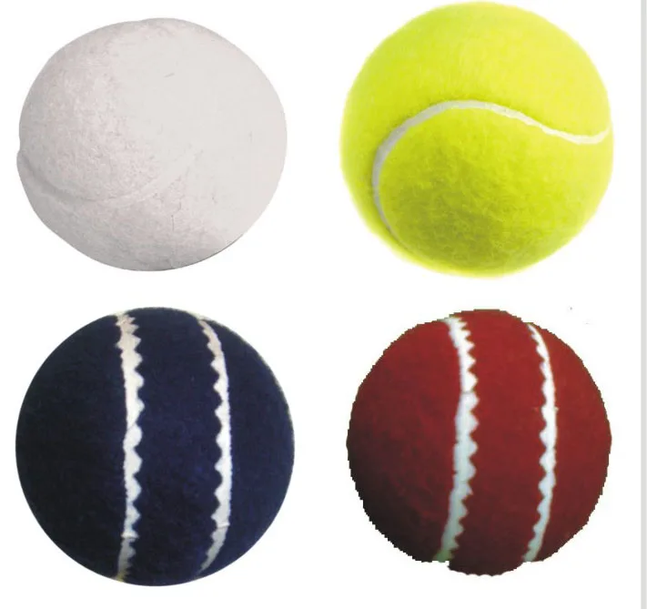 Рекламный многоцветный резиновый мяч для крикета, жесткий, без отверстия, Новый мини-мяч