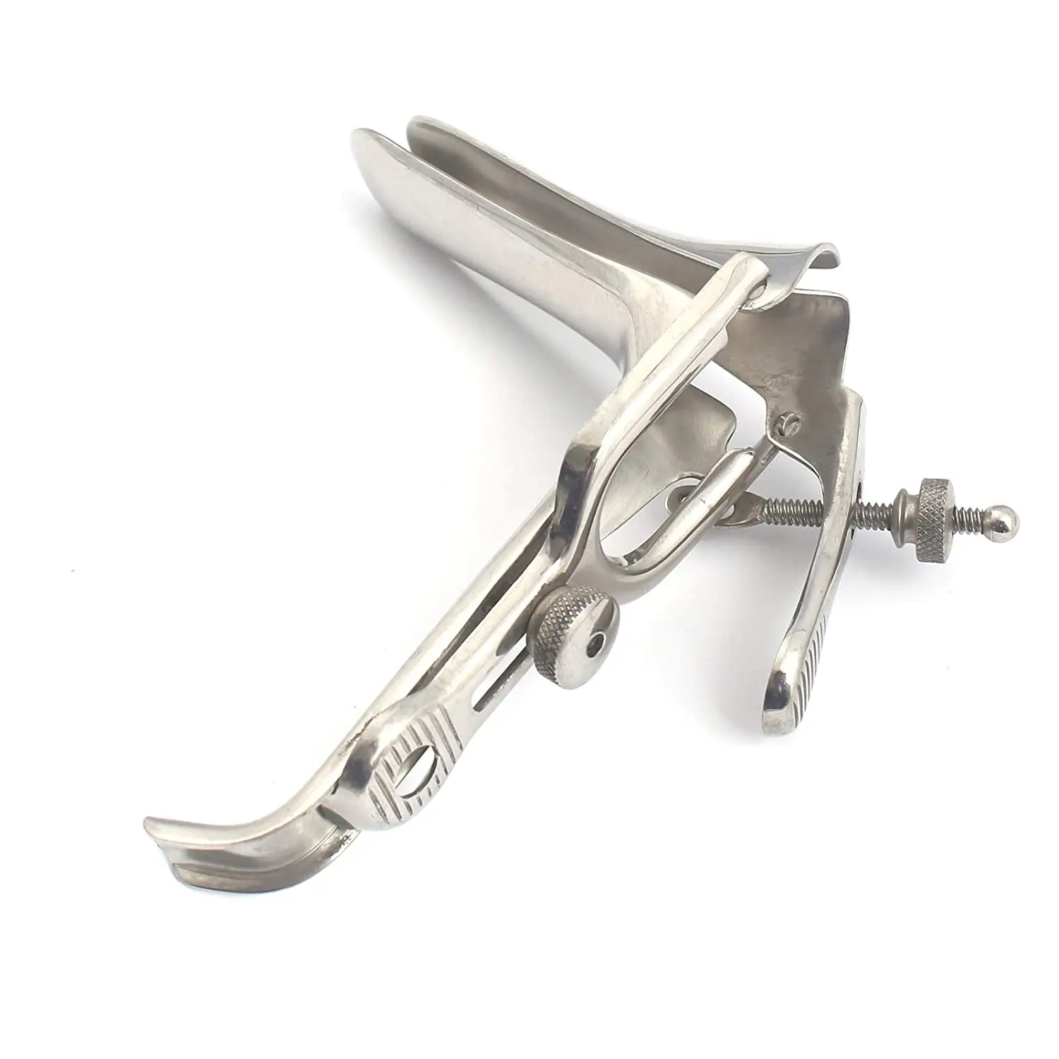 1PC Vagina Expansion Genitals Anal / Vaginal Surgical Speculum Stainless Steel Vaginal Dilator Colposcopy Speculum