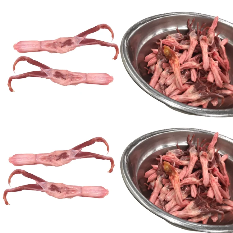 
long duck neck bone 500g handmade dried chewing pet food for dog vendor of south korea 