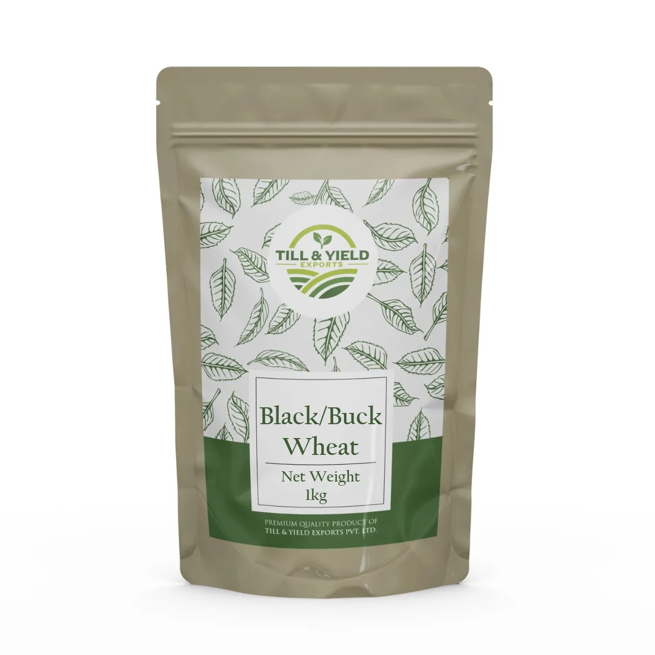 Новый Урожай гречихи/черная пшеничная мука Розничная упаковка 1 кг