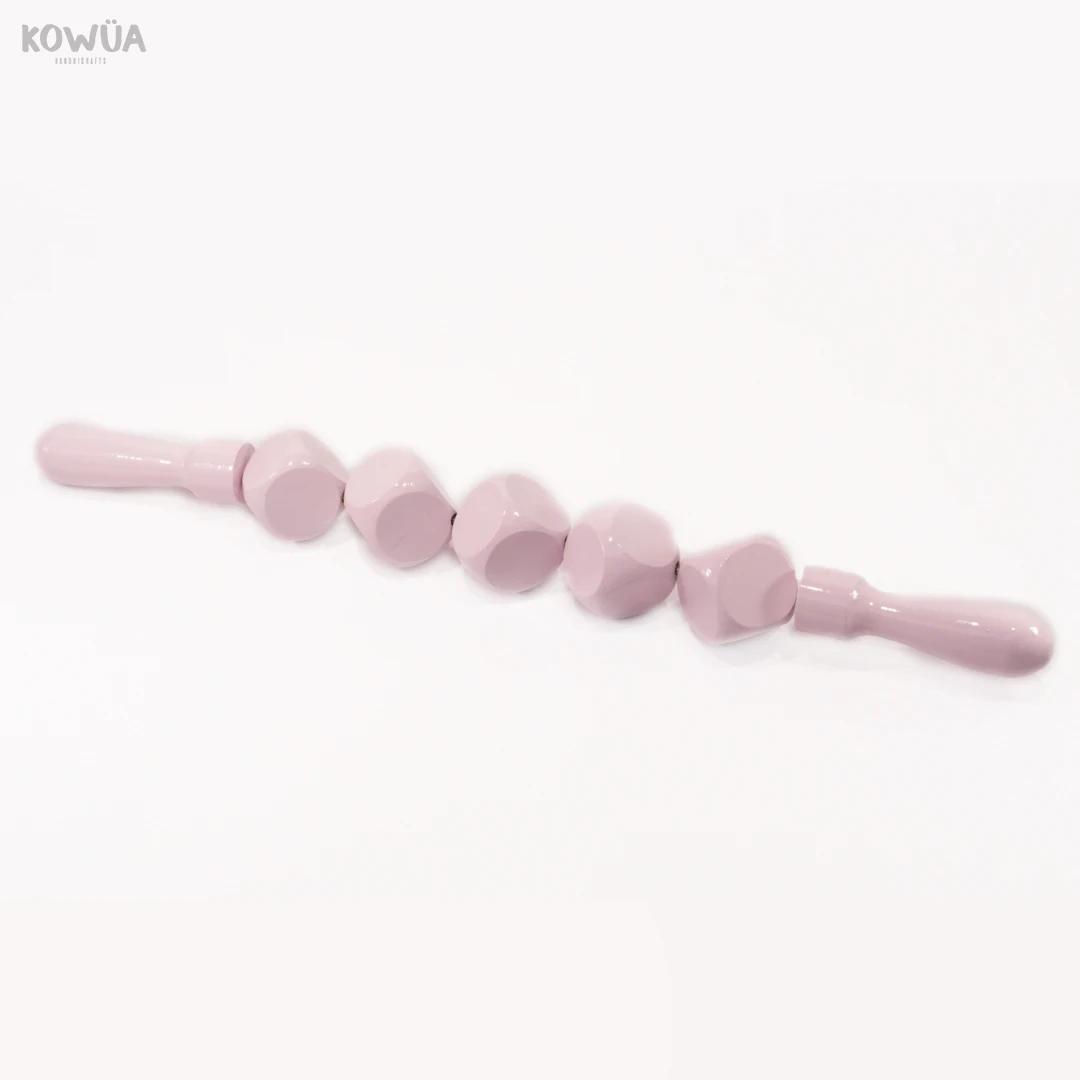 
Roller Massager, Wood Therapy Tools, Shoulder and Back Massager 