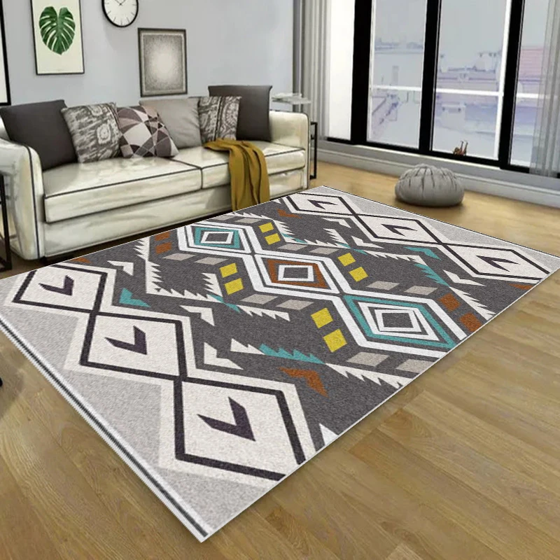 Фабричная поставка мягкие ковры современный скандинавский центр ковер для гостиной SHI001