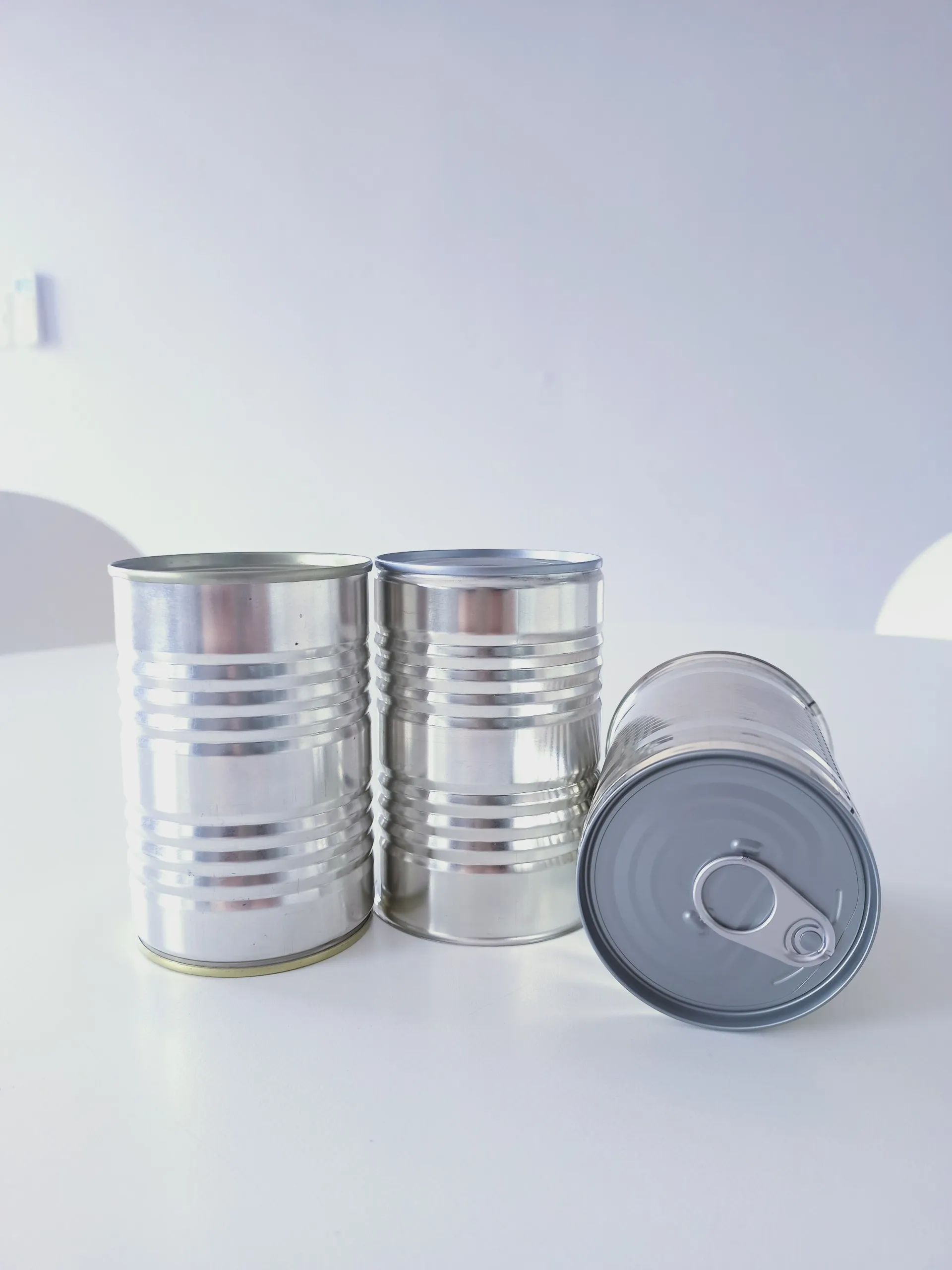 Экспортированные пустые жестяные банки алюминиевые белые металлические по индивидуальному заказу г из Вьетнама для еды и фруктов