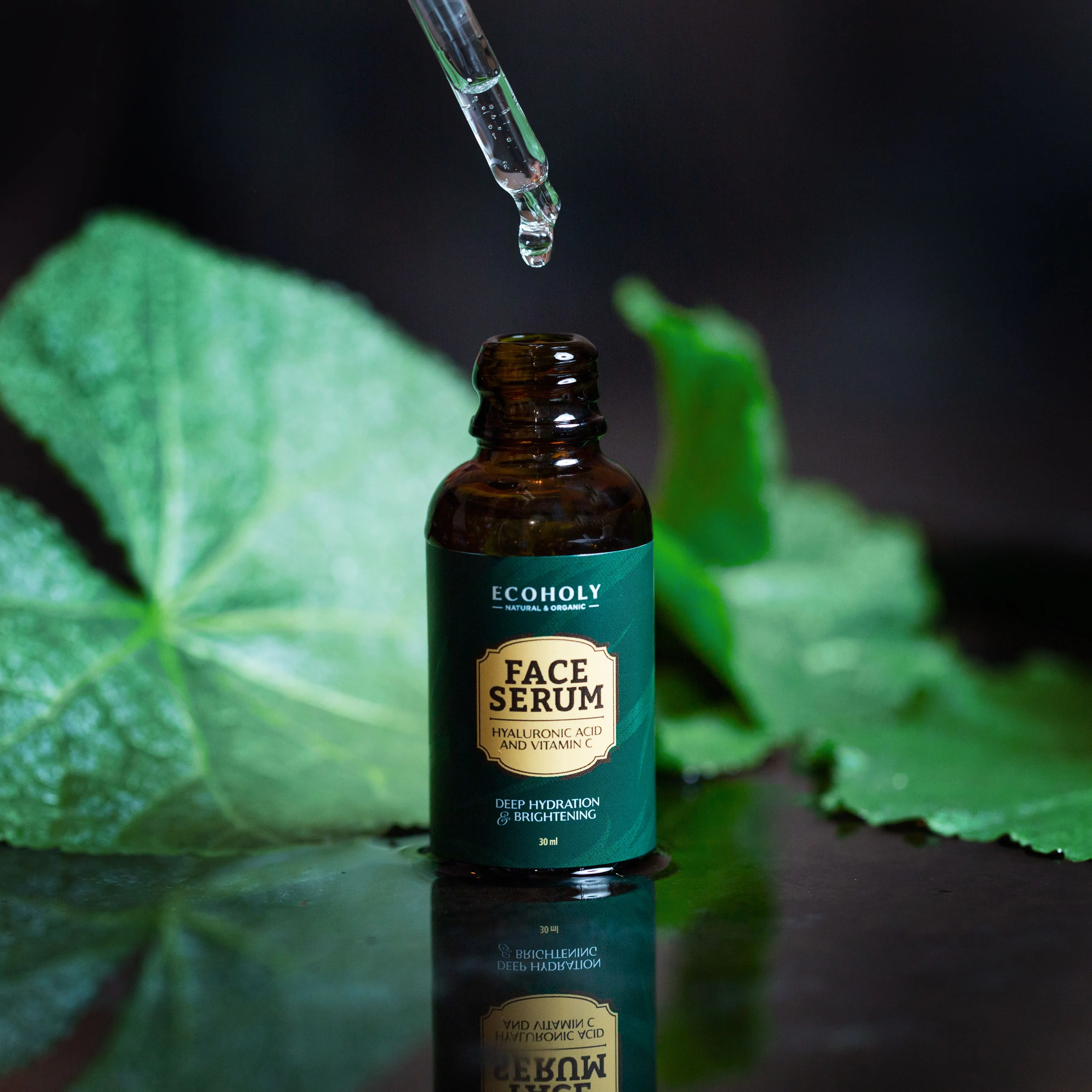 Face Serum Vitamin C Hyaluronic Acid Private Label OEM ODM Skin Beauty Lotion Gel Boost Wholesale Skin care Deep hydration