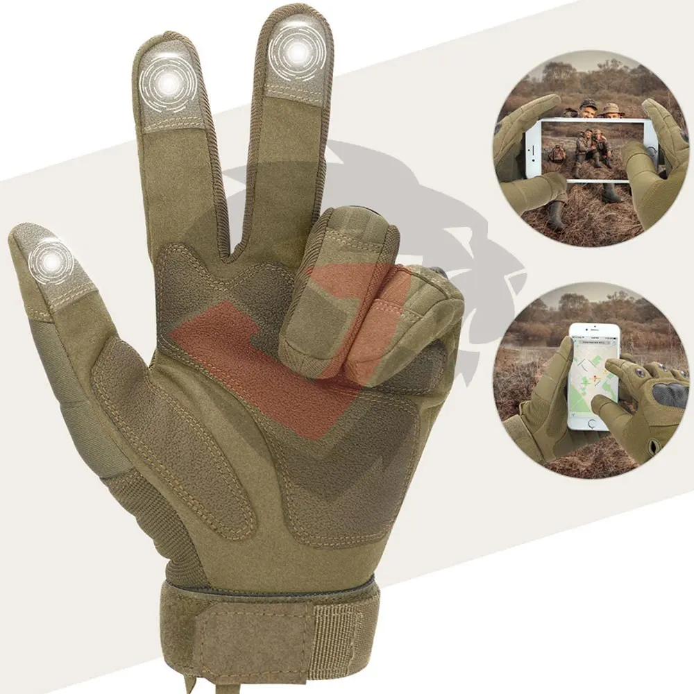 Tactical Military Half-finger Fingerless Gloves for Solider Fighting Hunting Climbing Cycling GYM Weightlifting Parkour for Men