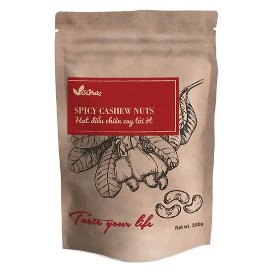Hot Chili Roasted Cashew Nuts - Nutritious Flavored Cashew Nuts 99 Gold Data