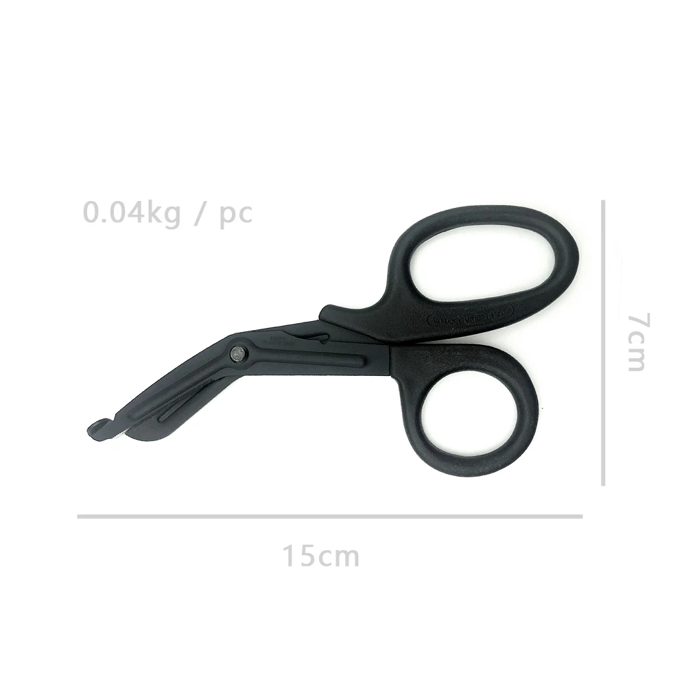 
Medical Gauze Bandage Stainless Steel Scissors Shears Outdoors Multi Emergency Emergency Trauma Small LCLY521C 