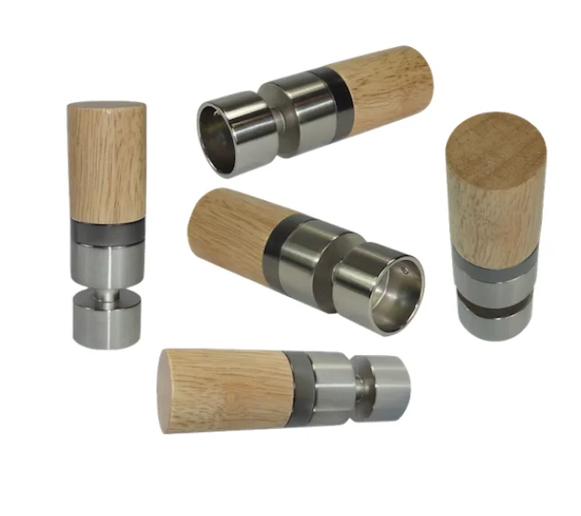 wood curtain rods finials