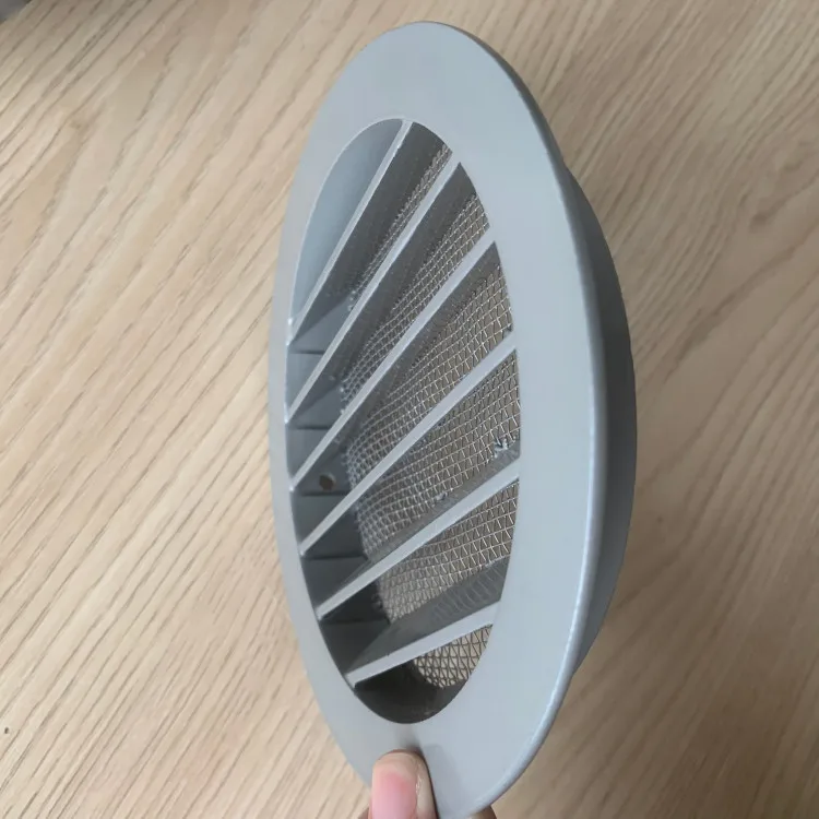 Hvac system Round External Aluminium Louvered Vent