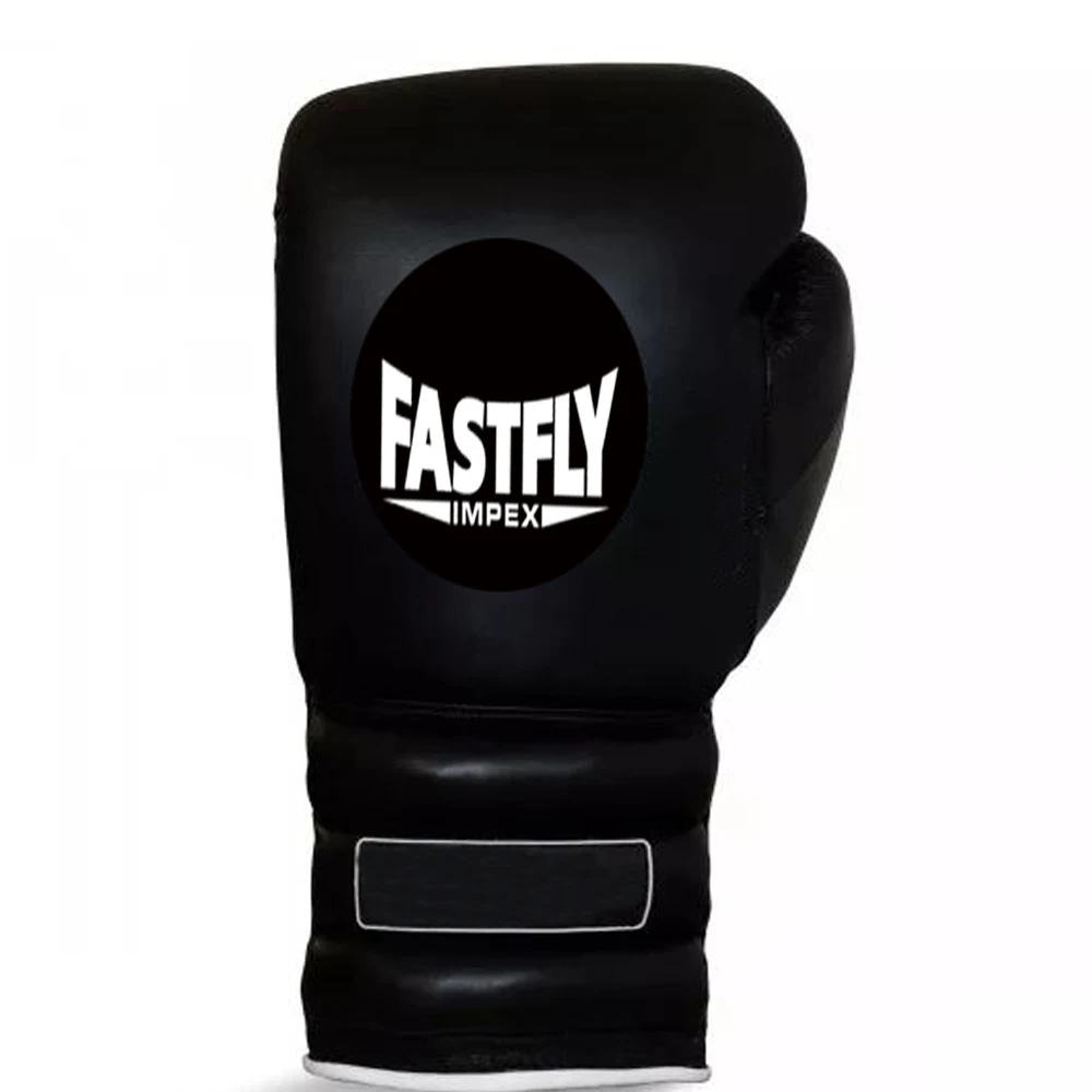 Новый дизайн боксерские перчатки из искусственной кожи 2 цвета на шнуровке