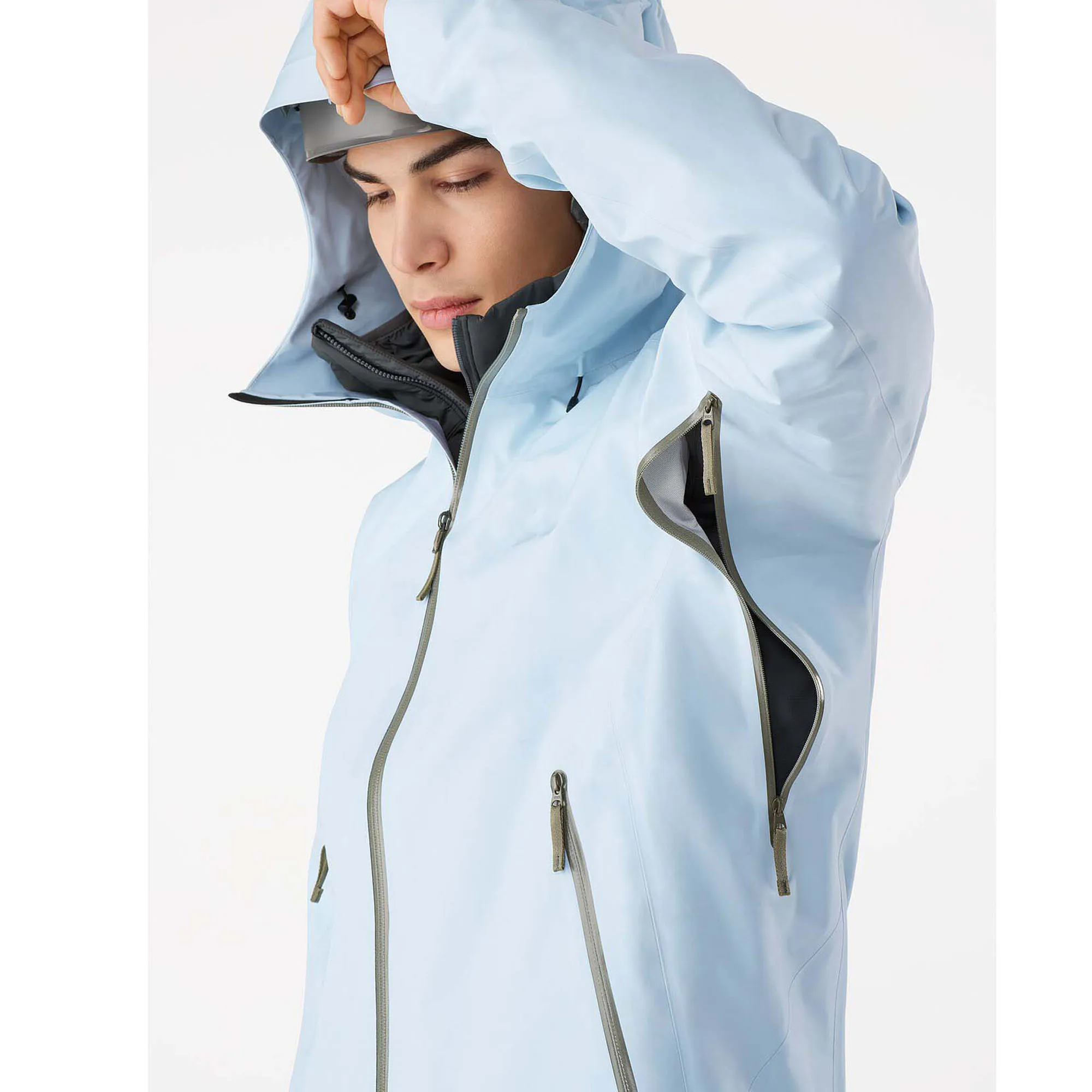 OEM- JACKET China Outerwear Waterproof Breathable 3L PRO Jacket For Mountaineer Skiing and Hiking Tech Jacket