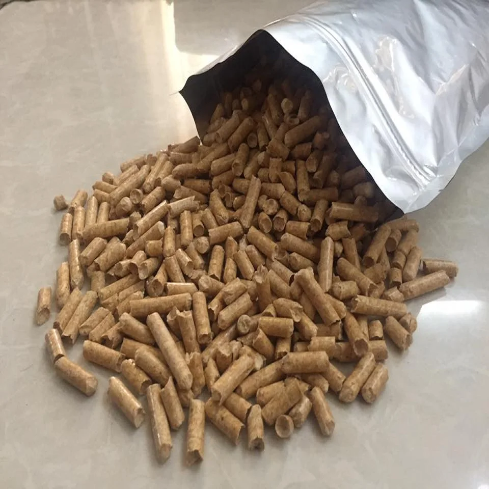 Низкая цена, 6 мм/8 мм, 15 кг/25 кг, мешок, низкий уровень нагрева, биомасса, топливо, древесина сосны, дуба