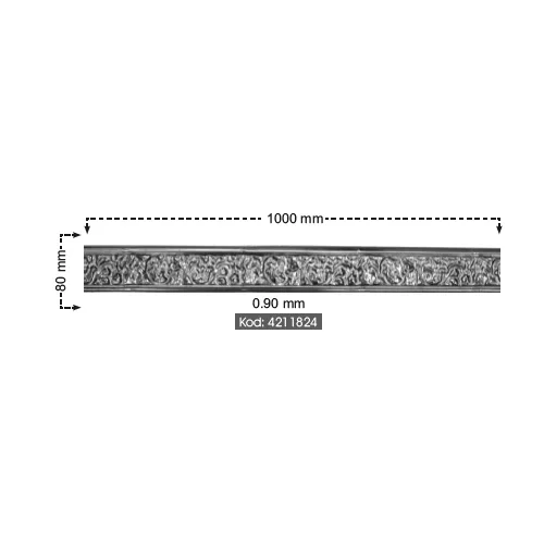 
High Quality Wrought Iron Railing Turkish Bordures - Forged Iron component 