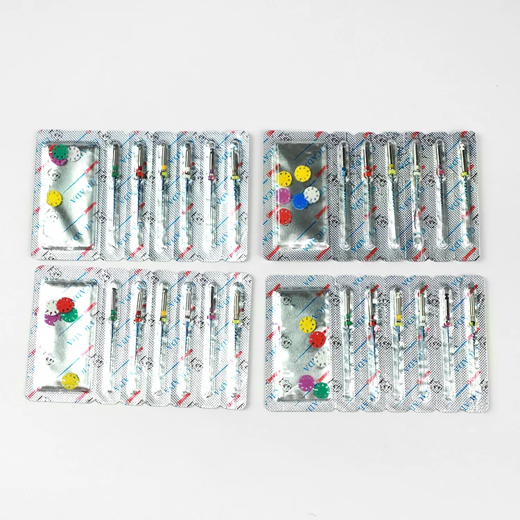 Medical Instrument Niti Alloy Super Flexible Files Gold Shape Memory Dental Euipment Engine Use Super Files