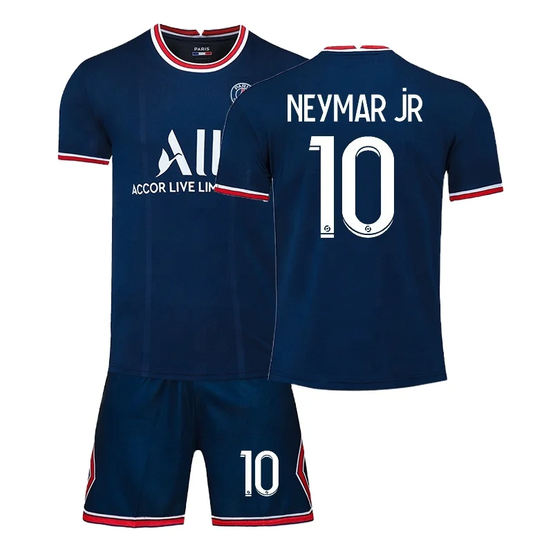 2022 Season PSG Club Best Thai Quality MESSI#30 MBAPPE#7 Neymar#10 Home&away Soccer Jerseys Football Kit