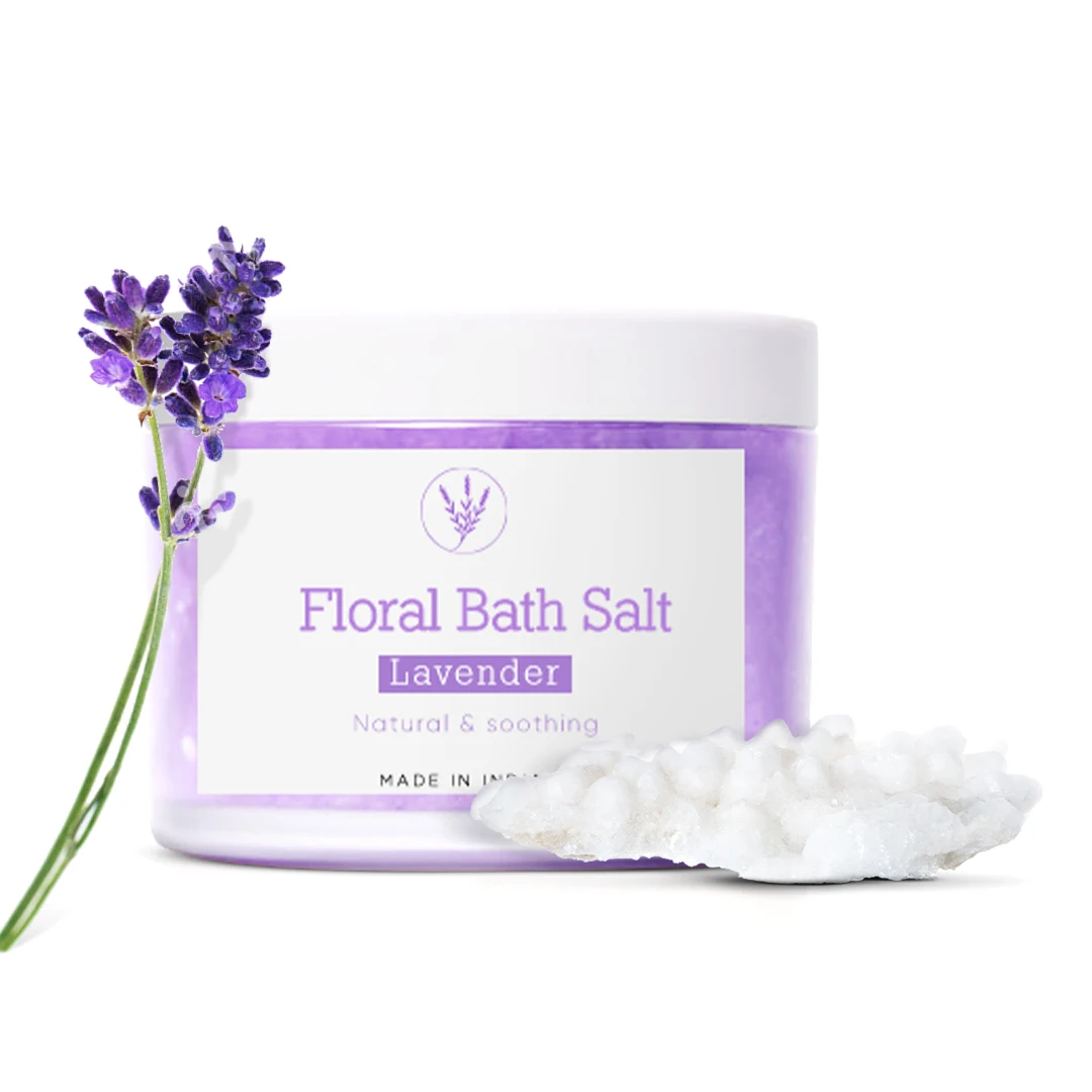 DEAD SEA  BATHING SALT OEM ODM FLORAL BATH SALT WITH NATURAL OILS EXFOLIATOR REMOVES DEADSKIN BATHING SALT