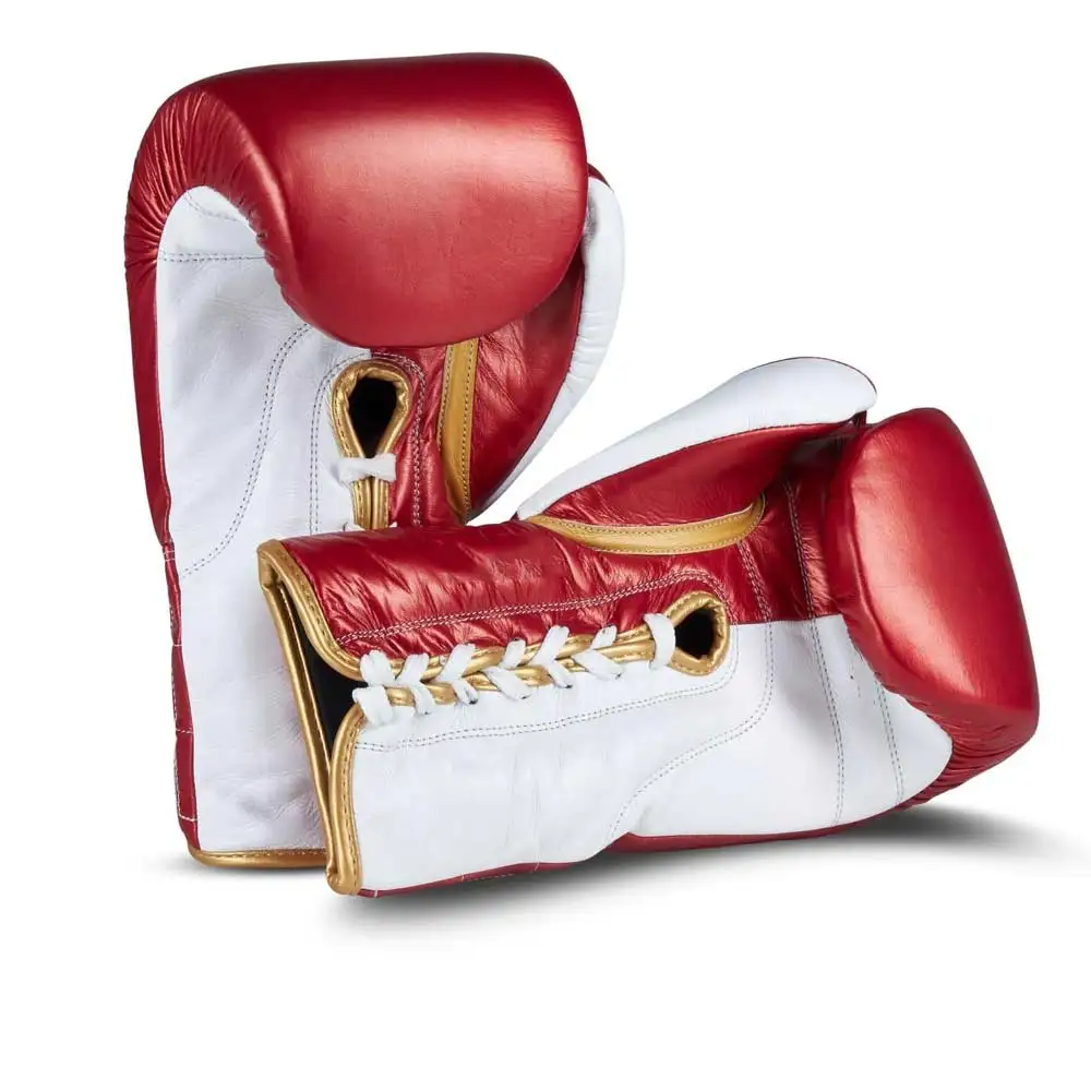 Boxing Gloves Factory Custom Professional Lace  Leather OEM EVA Time Color Weight Material Origin Synthetic Mass ODM