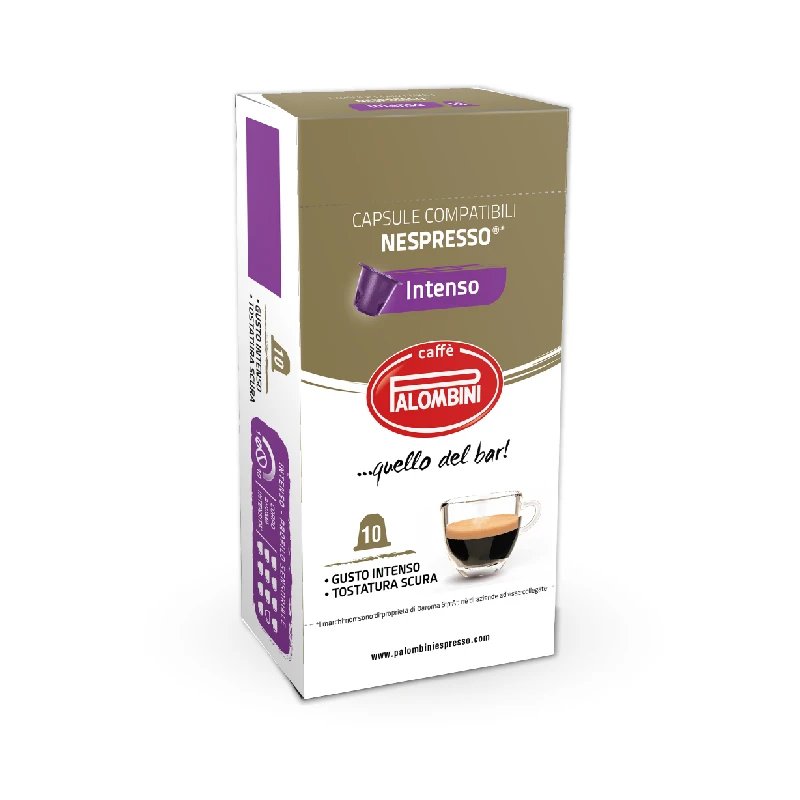 
 Лучшая цена-OEM итальянские капсулы Palombini Nespresso-Intenso-10x10 (100) капсулы для продажи  