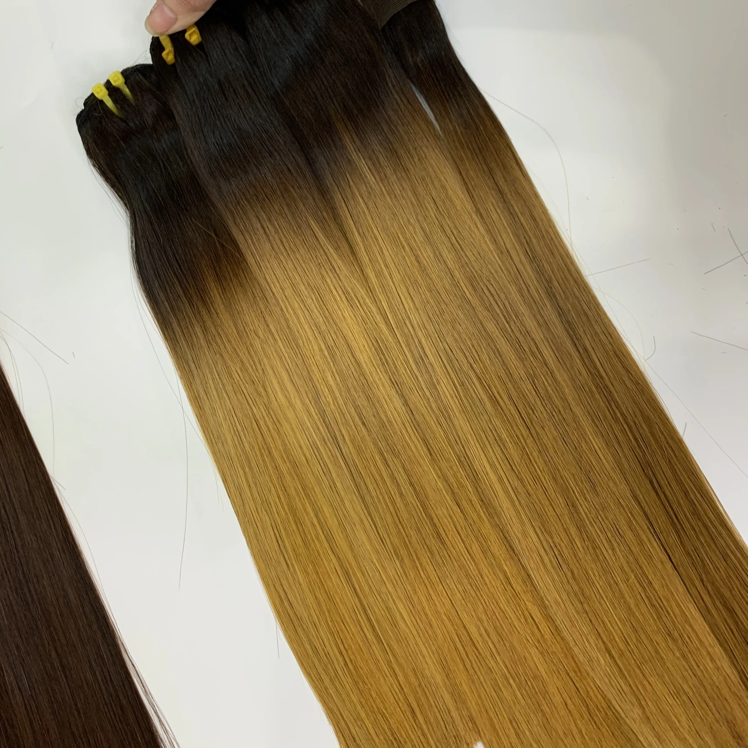 Удлинитель двойной класс 8A цвет лучшее качество 100% человеческие волосы от компании Livihair во Вьетнаме