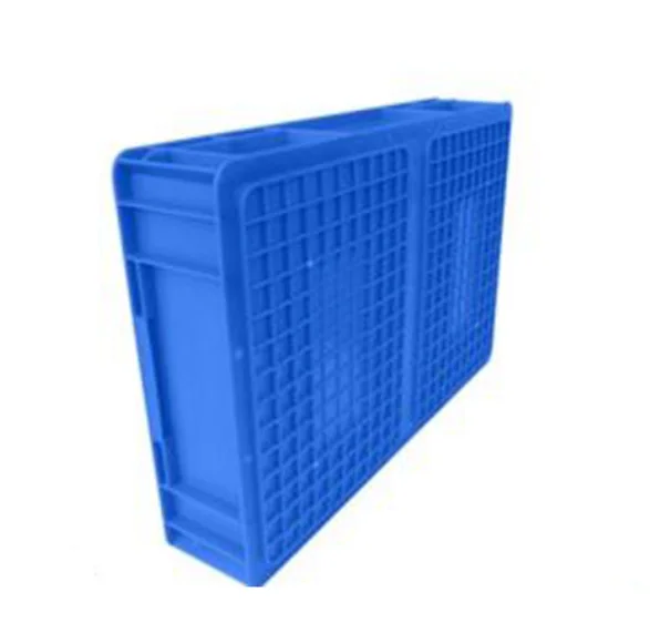 Custom Logo Solid Industrial Crates Hard Plastic Boxes PP Short Storage Containers Plastic Packaging Containers