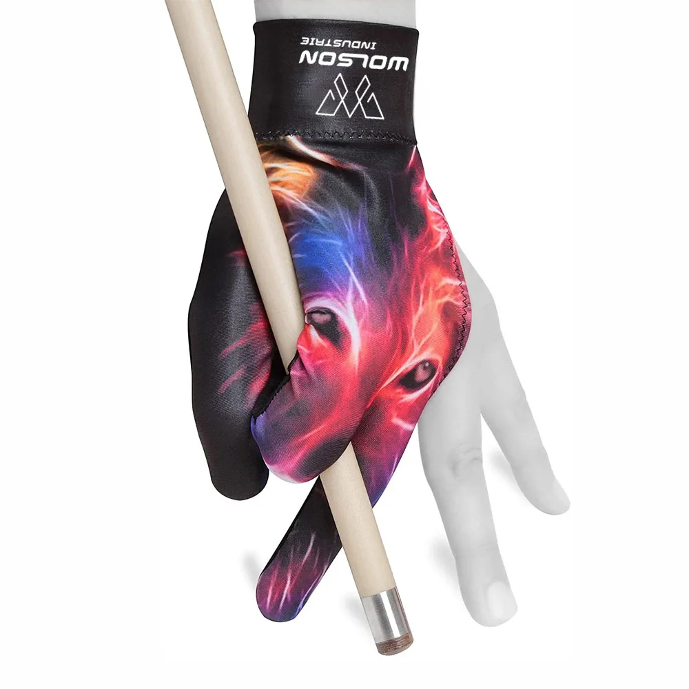 High Quality Best Design Snooker Customized Sublimation Billiard Gloves Snooker Gloves Billiard Gloves guantes de billar