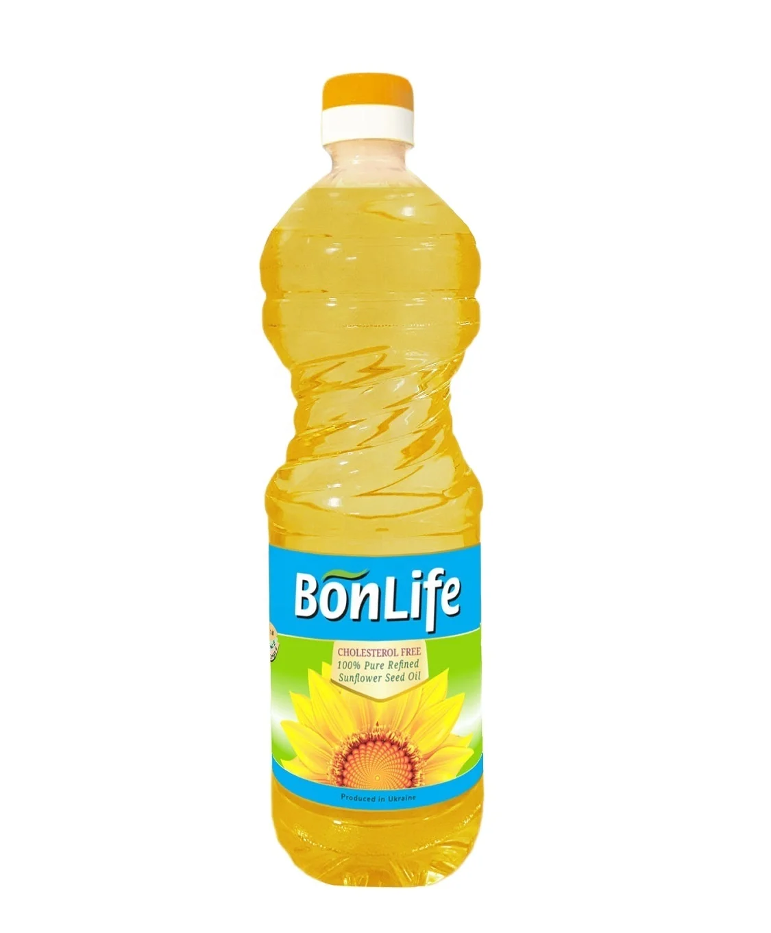 
BONLIFE Sunflower Oil, Refined, Deodorized - 900ml PET , origin - Ukraine 