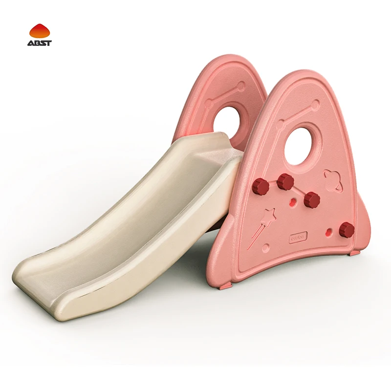 
Stable Indoor Mini Inflatable Pool With Plastic Slide Kids Sliding Toys Playground 