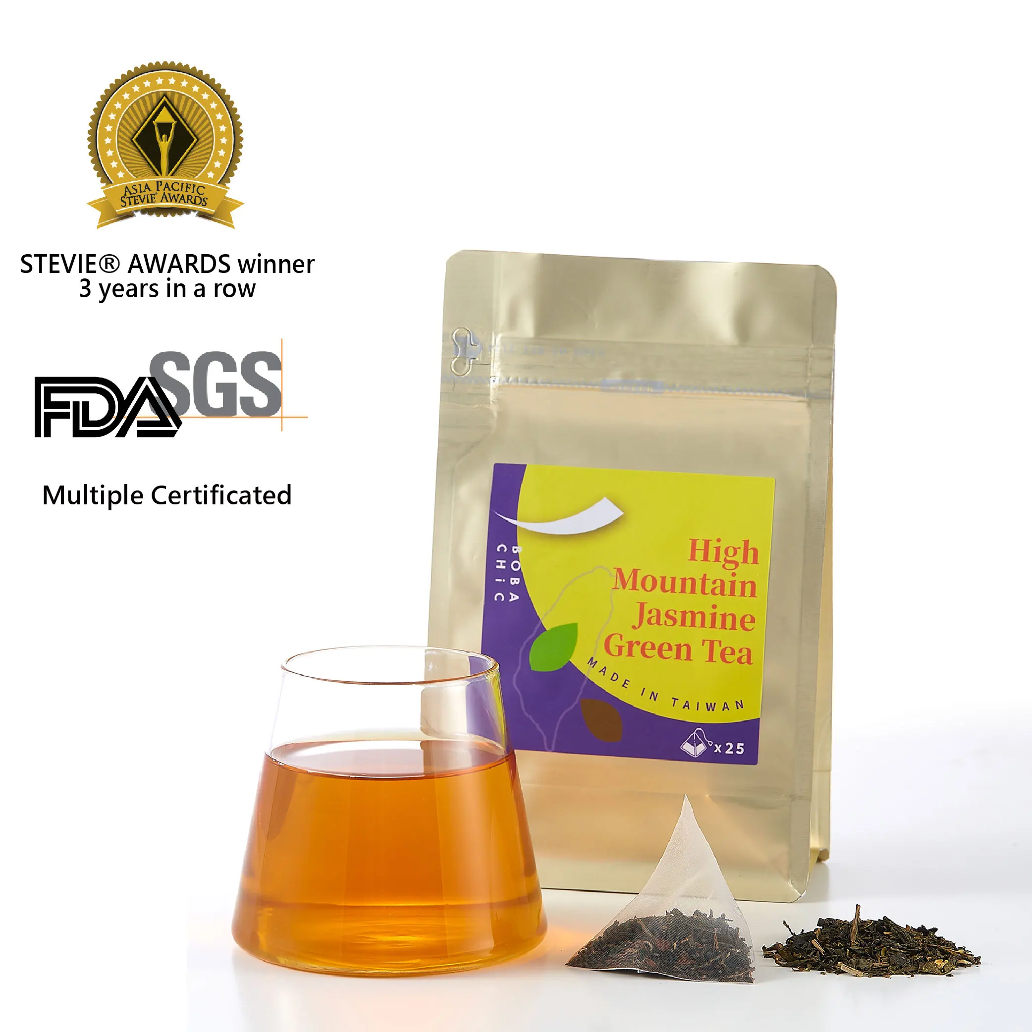 The Best Wholesale BOBA CHiC High Mountain Jasmine Green Tea for Milk Tea