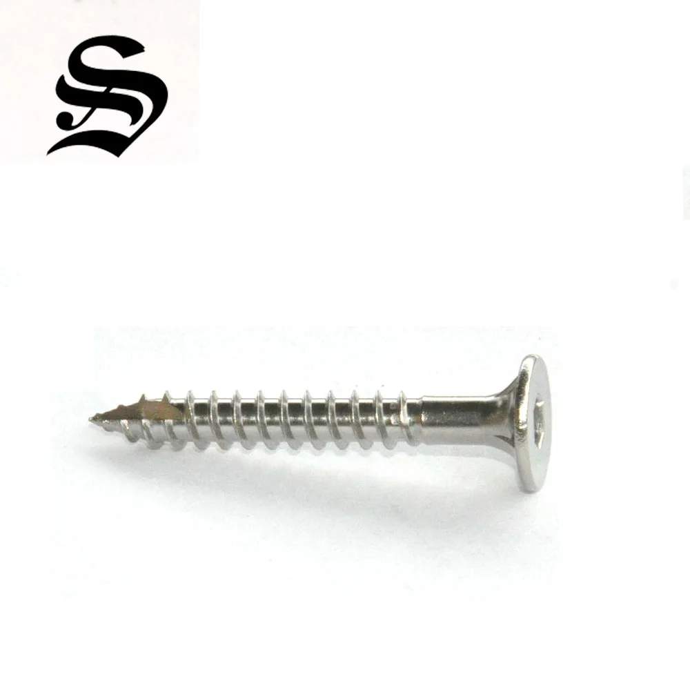 
Limited stocking of stainless steel #10 square wood screw 