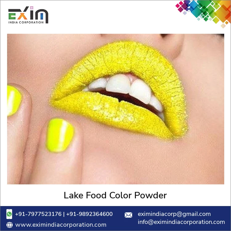 CAS No 68814-04-0 Pharmaceutical Grade Quinoline Yellow Lake / Oil Soluble Food Color Powder for Sale