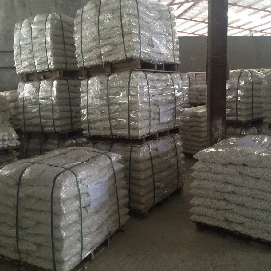 Natural River Rocks White Color Pebble Stone Cobblestone for Landscape Paving Stone