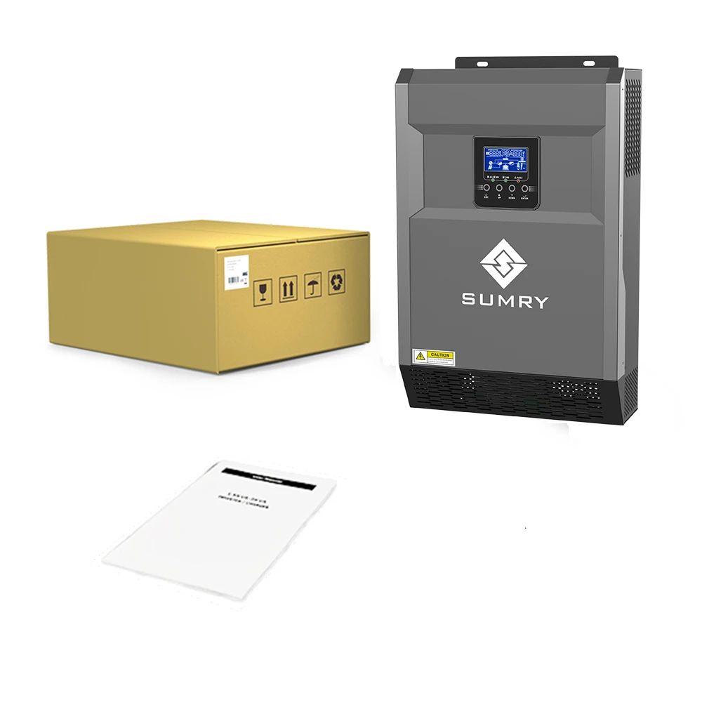 3.5kw 5.5kw off grid hybrid mppt solar inverter pure sine wave Sumry off grid solar inverter for sale